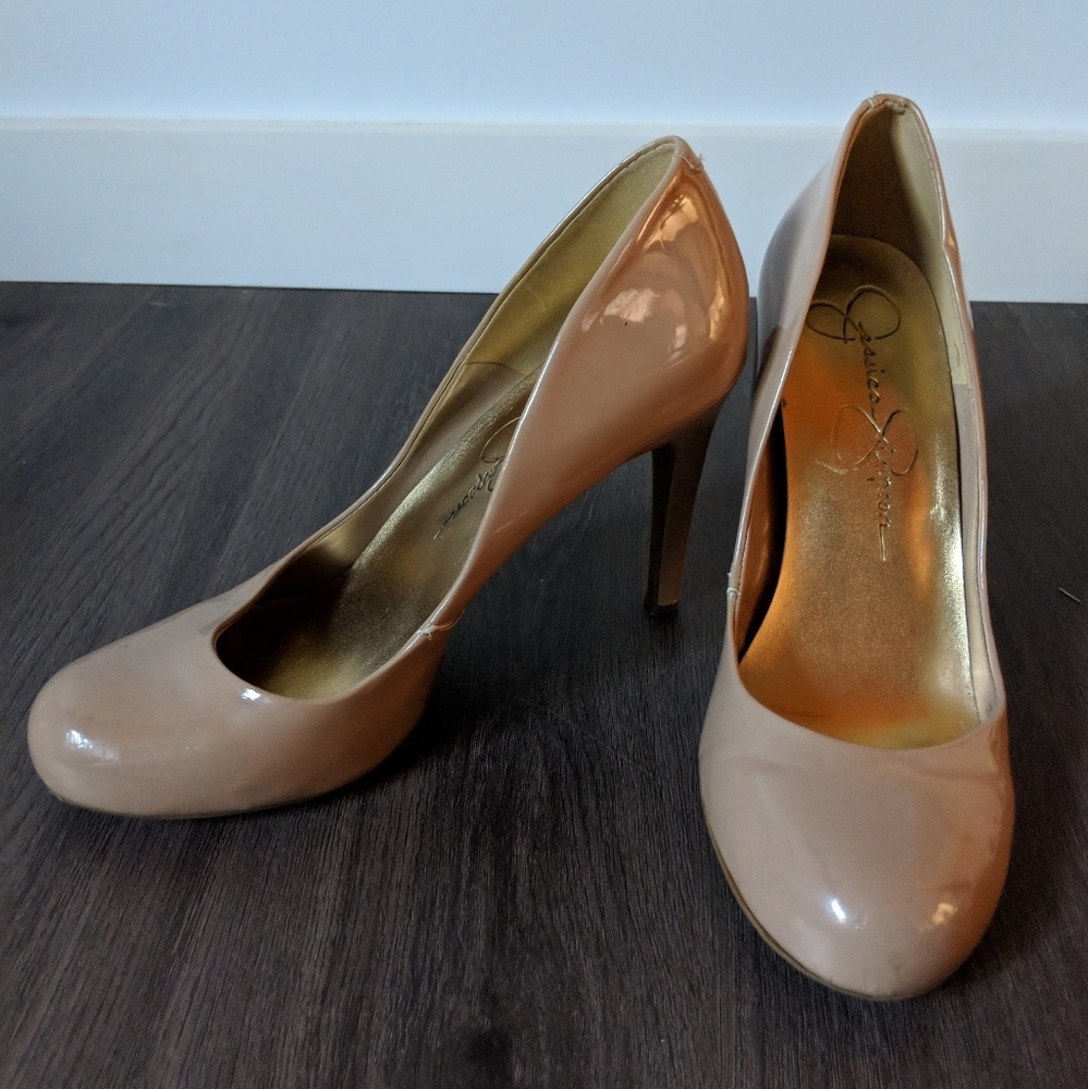 Nude heels